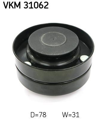Galet enrouleur de courroie d'accessoire SKF ref. VKM 31062